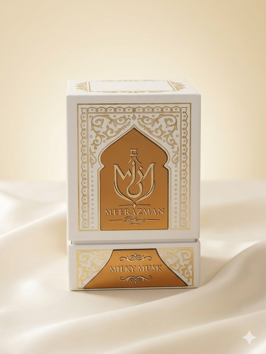 Meerazman MILKY MUSK Premium Attar - 12ml