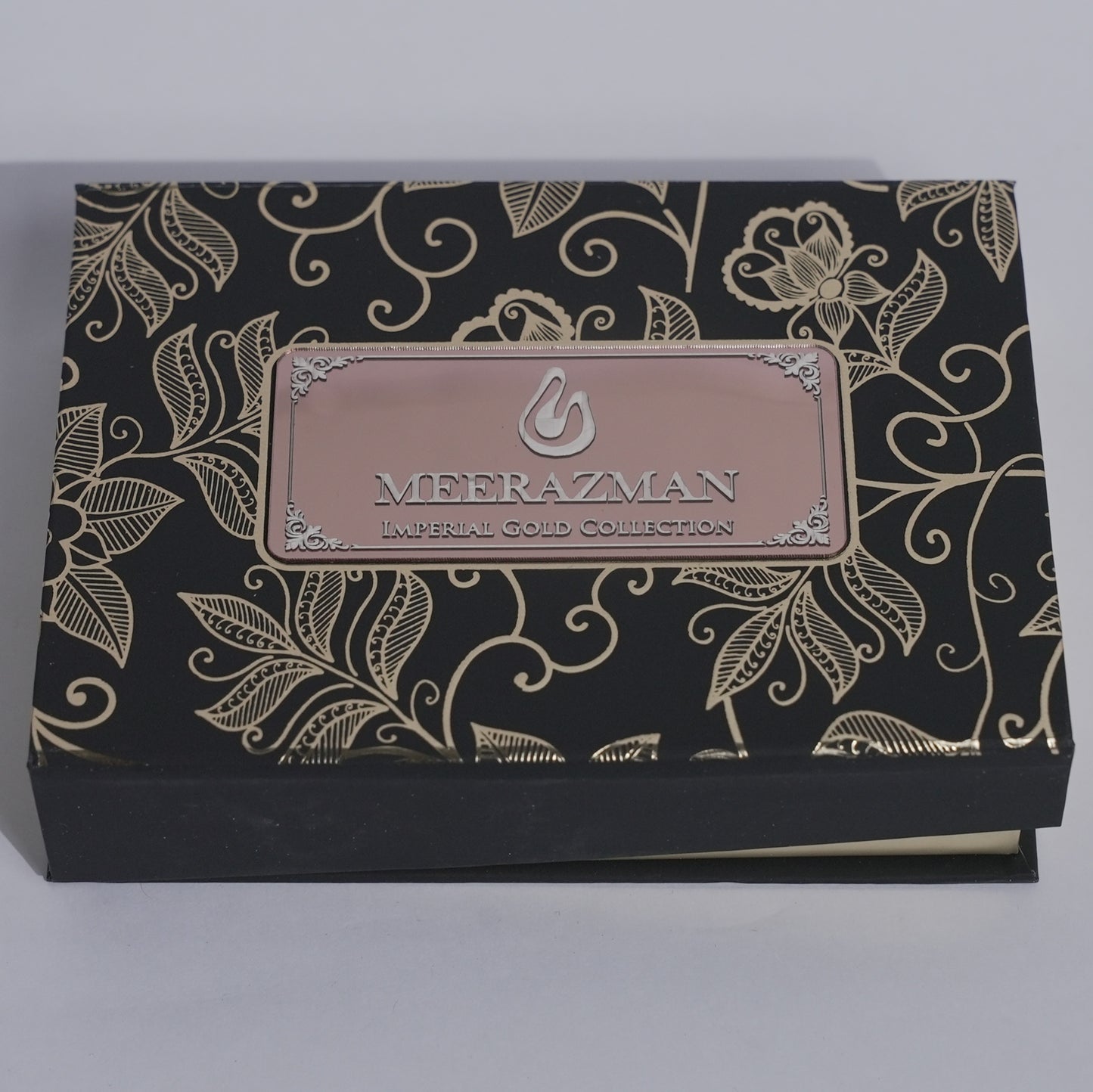 MEERAZMAN Imperial Gold Collection – Luxury Attar Gift Set (3 x 6ml) | Dahn Al Oud, Imperial & Ameer Al Oud