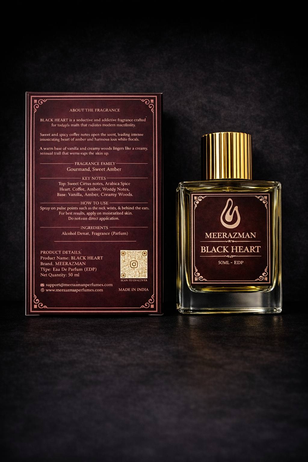 BLACK HEART – Eau De Parfum (50ml)