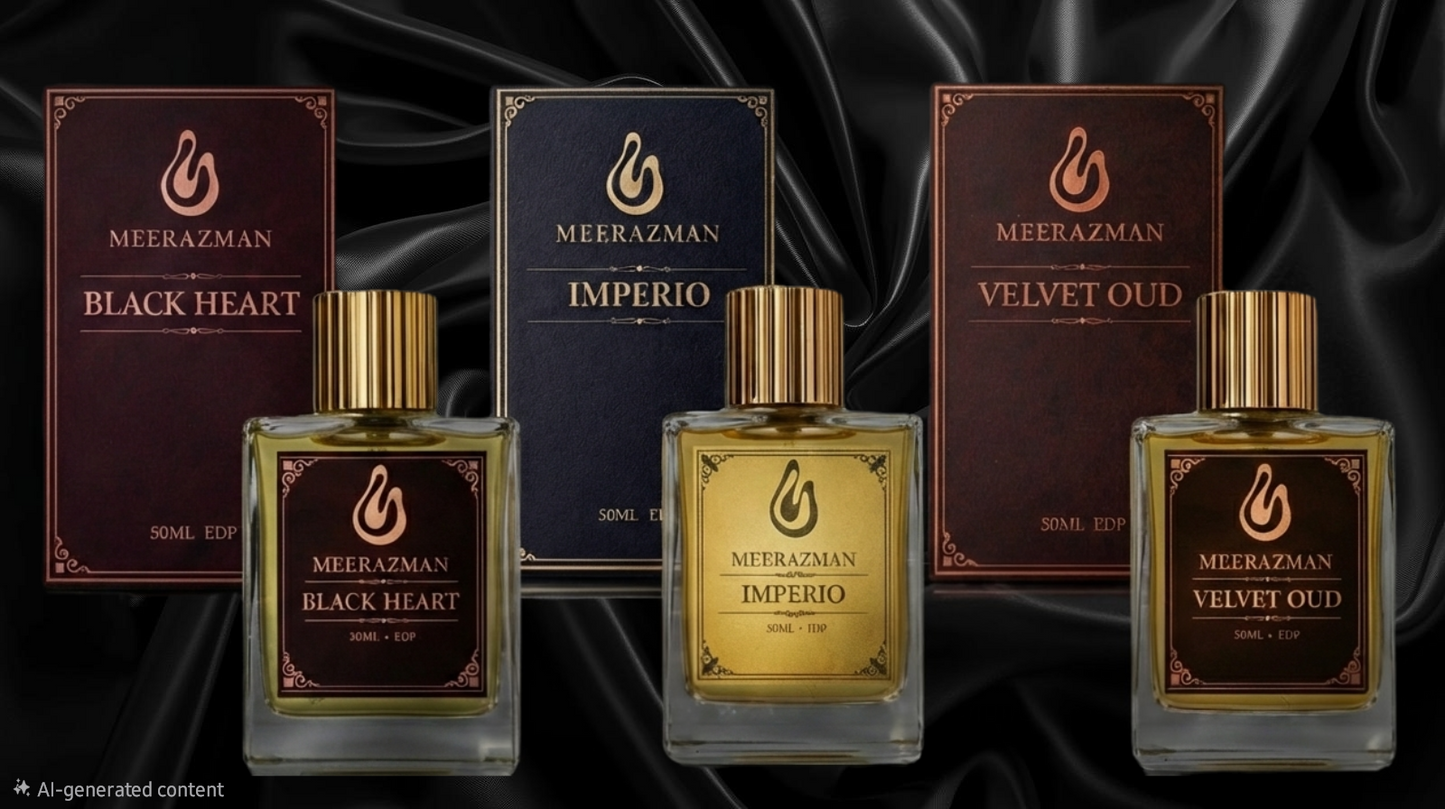 MEERAZMAN Signature Trio – 3×50ml Eau De Parfum