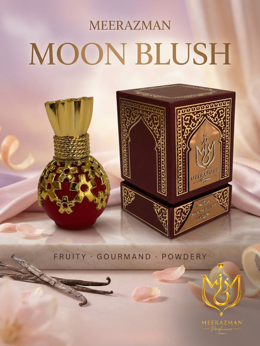 Meerazman MOON BLUSH Premium Attar - 12ml