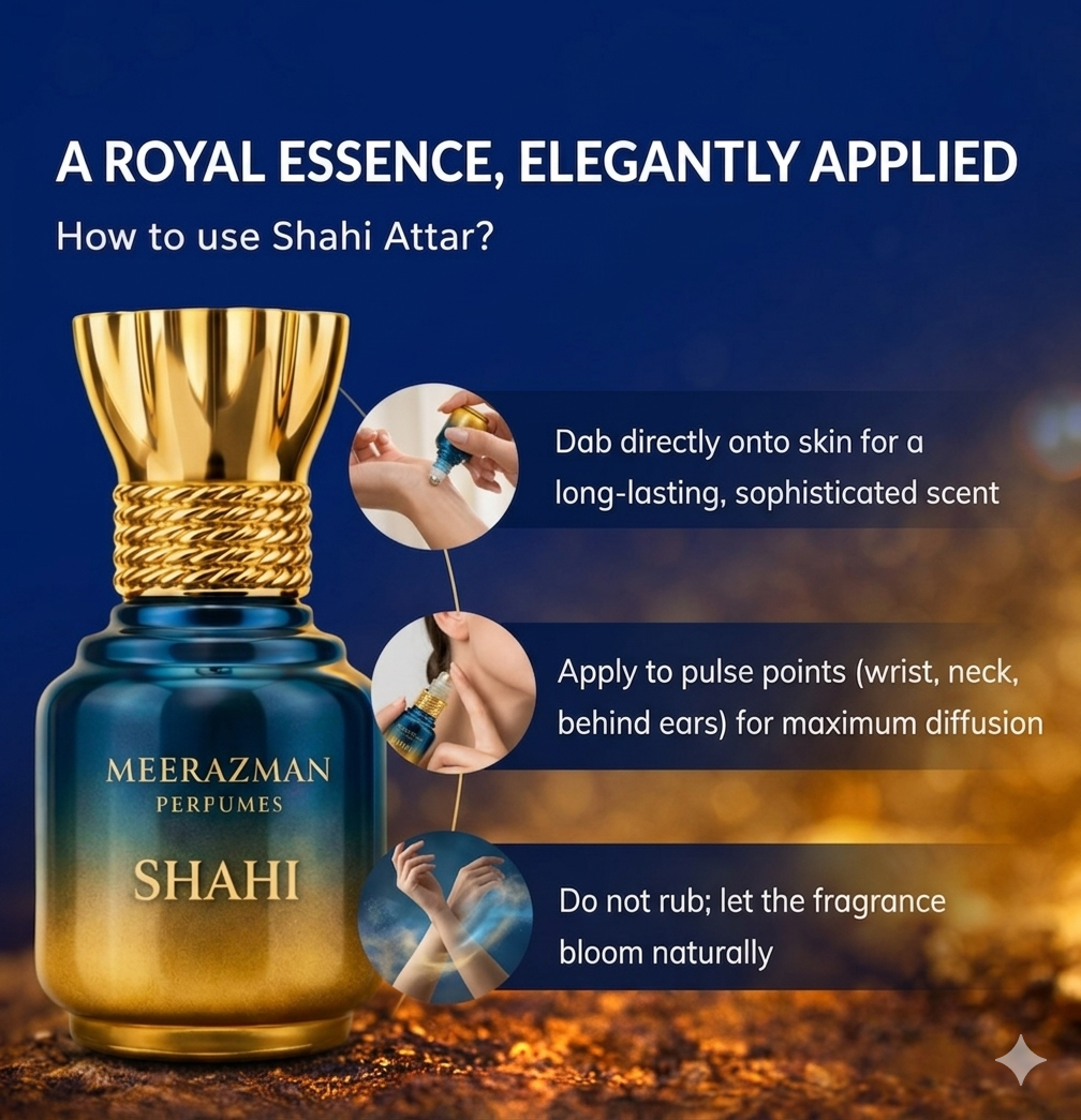 Meerazman SHAHI Premium Attar - 12ml