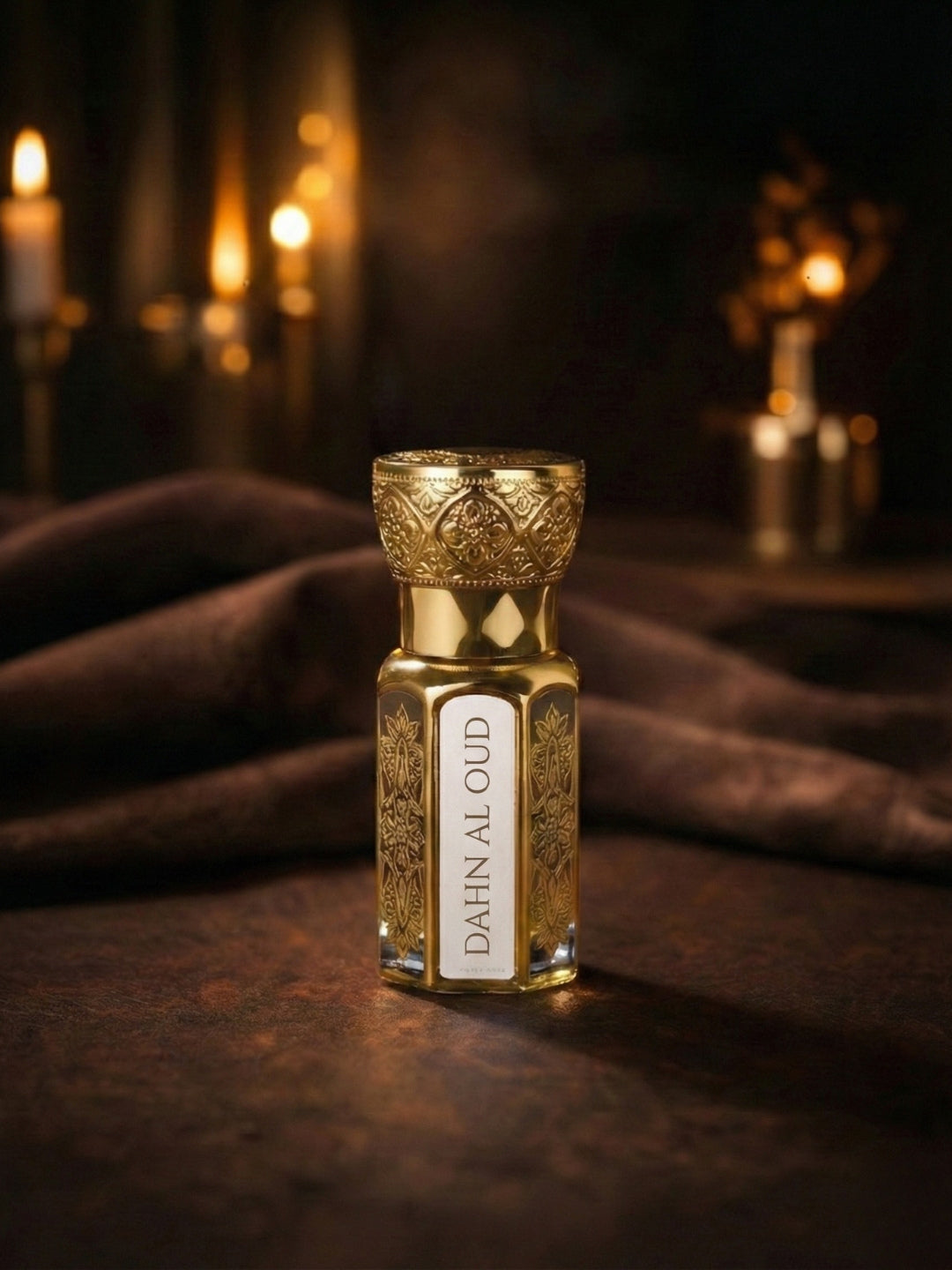 MEERAZMAN Imperial Gold Collection – Luxury Attar Gift Set (3 x 6ml) | Dahn Al Oud, Imperial & Ameer Al Oud