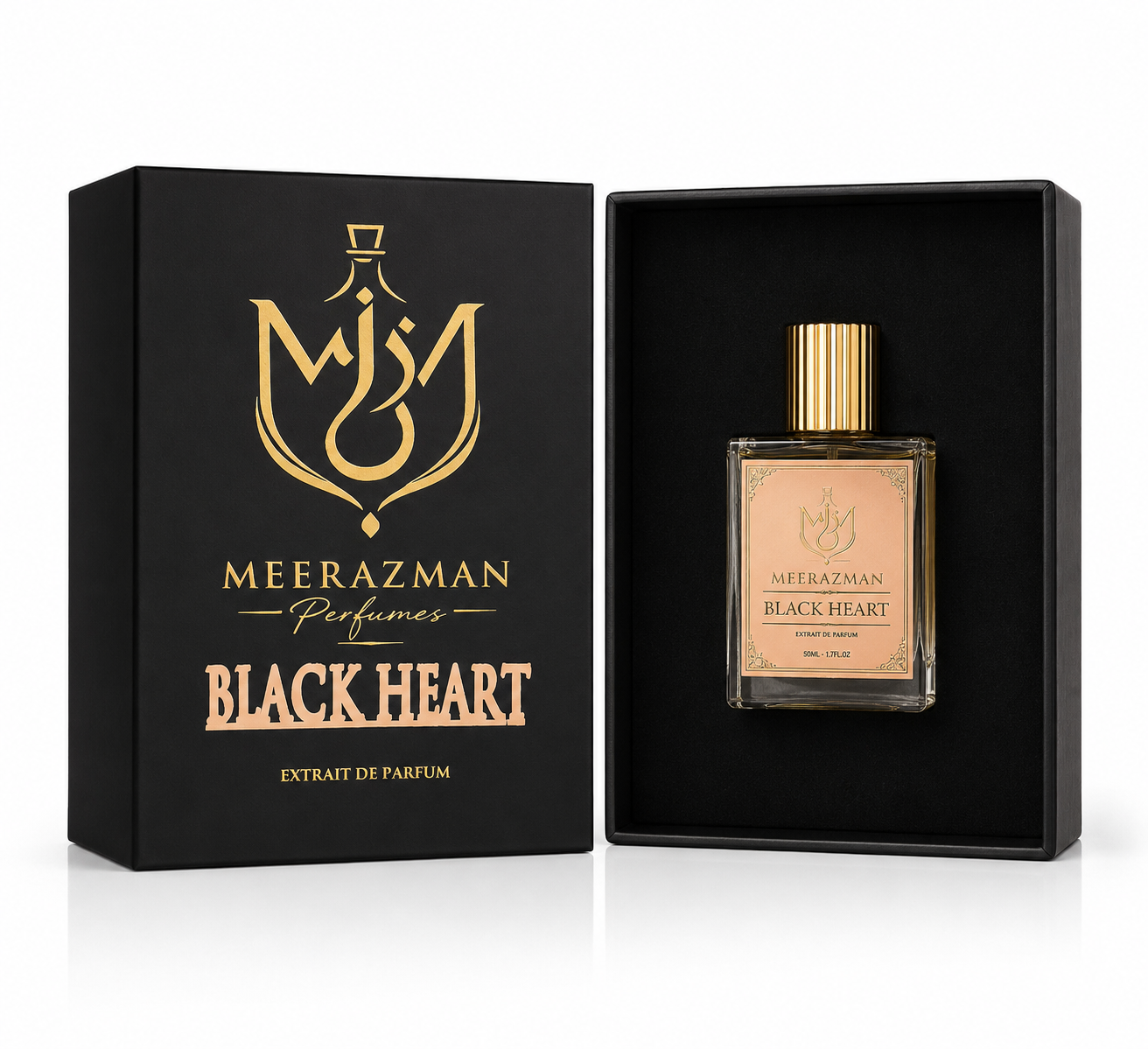 BLACK HEART – Extrait de Parfum | Coffee,Vanilla Perfume